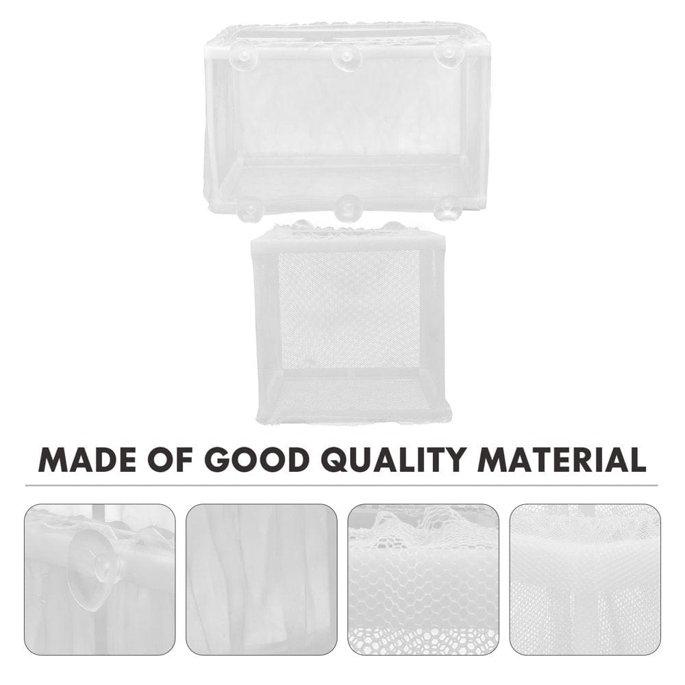 2PCS Fish Breeding Net Floating Fish Breeding Divider for Fish Tank Aquarium Animals & Pet Supplies > Pet Supplies > Fish Supplies > Aquarium Fish Nets HOMEMAXS