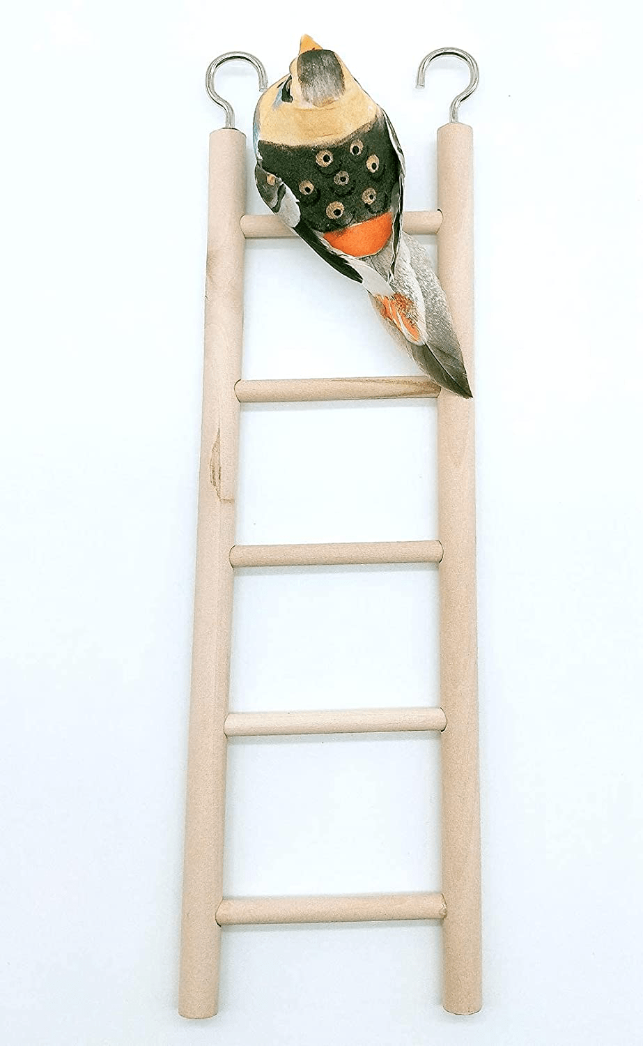 2Pcs Wooden Ladder for Bird Parrot Ladder Cage Climbing Toy Birdie Basics (5 Step & 7 Step) Animals & Pet Supplies > Pet Supplies > Bird Supplies > Bird Ladders & Perches LWINGFLYER