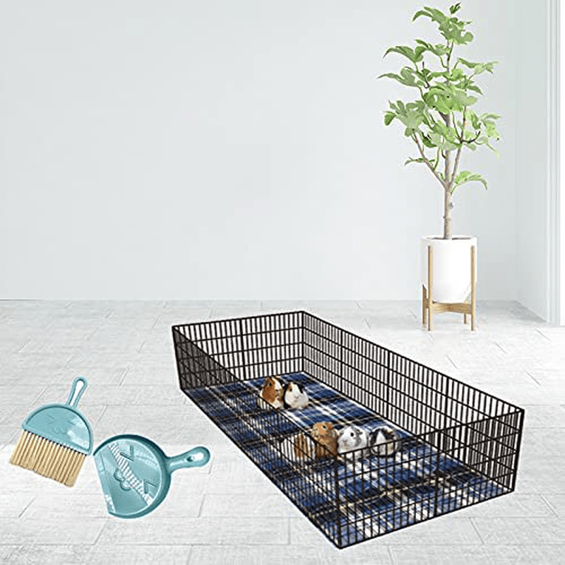 2Pk Guinea Pig Cage Liners Durable anti Slip Pads for Hamster,Rabbit,Puppy,Rat Cages,Washable Hamster Cage Bedding,Gunia Pig Bedding,All Small Animal Bedding,Midwest Guinea Pig Habitat Animals & Pet Supplies > Pet Supplies > Small Animal Supplies > Small Animal Bedding Allch