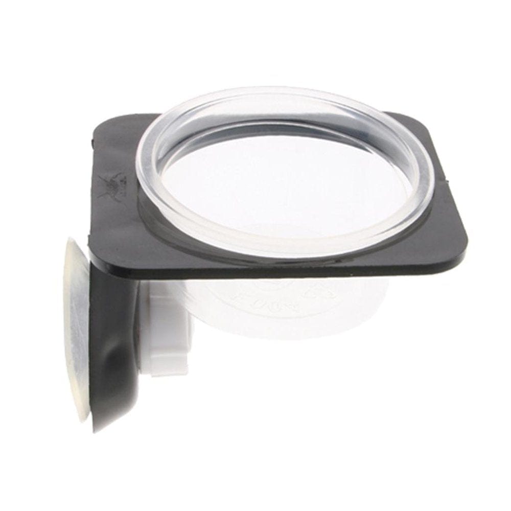 2X Pets Feeding Plate Reptile Amphibians Feeding Bowl Vivarium Dish Bowl for Turtle Gecko Pet Breeding Tray with Suction Cup Animals & Pet Supplies > Pet Supplies > Reptile & Amphibian Supplies > Reptile & Amphibian Food FITYLE