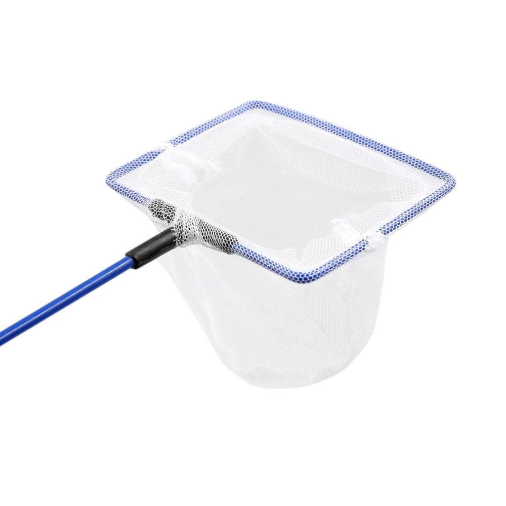 3.7Inch Wide Blue Nylon Fish Landing Cleaning Net for Aquarium Betta Tank Animals & Pet Supplies > Pet Supplies > Fish Supplies > Aquarium Fish Nets Unique Bargains