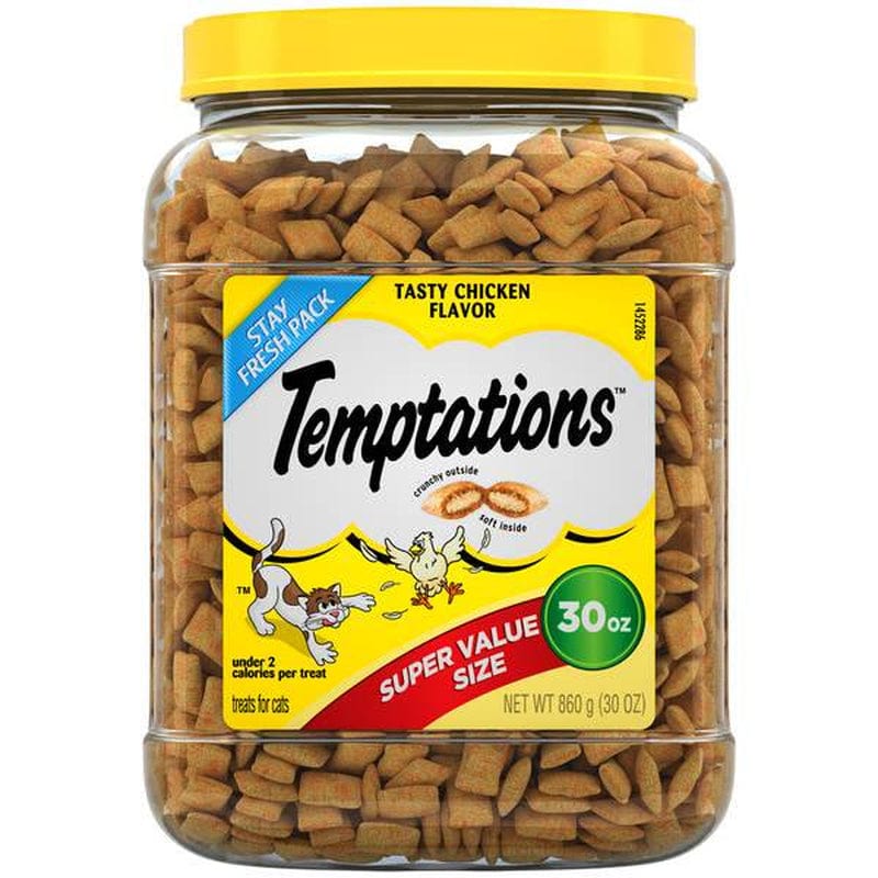 30 Oz Tasty Chicken Cat Treats Animals & Pet Supplies > Pet Supplies > Cat Supplies > Cat Treats Temptations