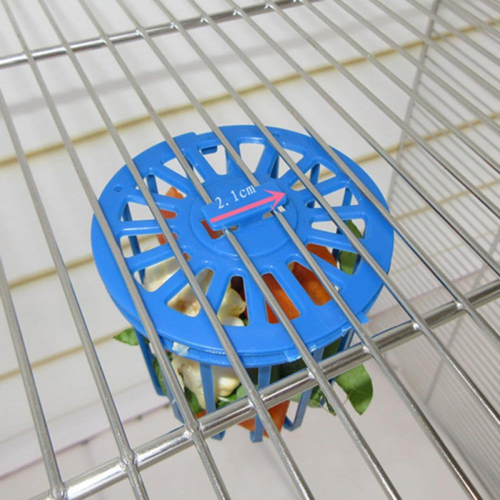 Forzero Bird Parrot Feeder Cage Fruit Vegetable Holder Cage Hanging Basket Container Foraging Toys Bird Food Holder Bird Cage Accessories Animals & Pet Supplies > Pet Supplies > Bird Supplies > Bird Cage Accessories Forzero