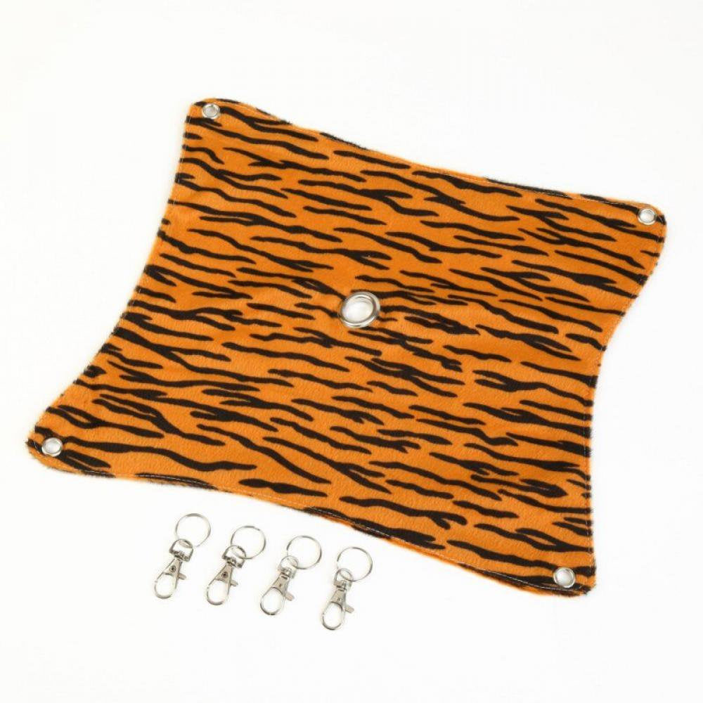 Popvcly Pet Small Animals Hamster Hanging Bed Mat Pad Cages Sleeping Platform Blanket Hamster Hammocks Houses for Chinchillas Squirrels a L Animals & Pet Supplies > Pet Supplies > Small Animal Supplies > Small Animal Bedding Popvcly
