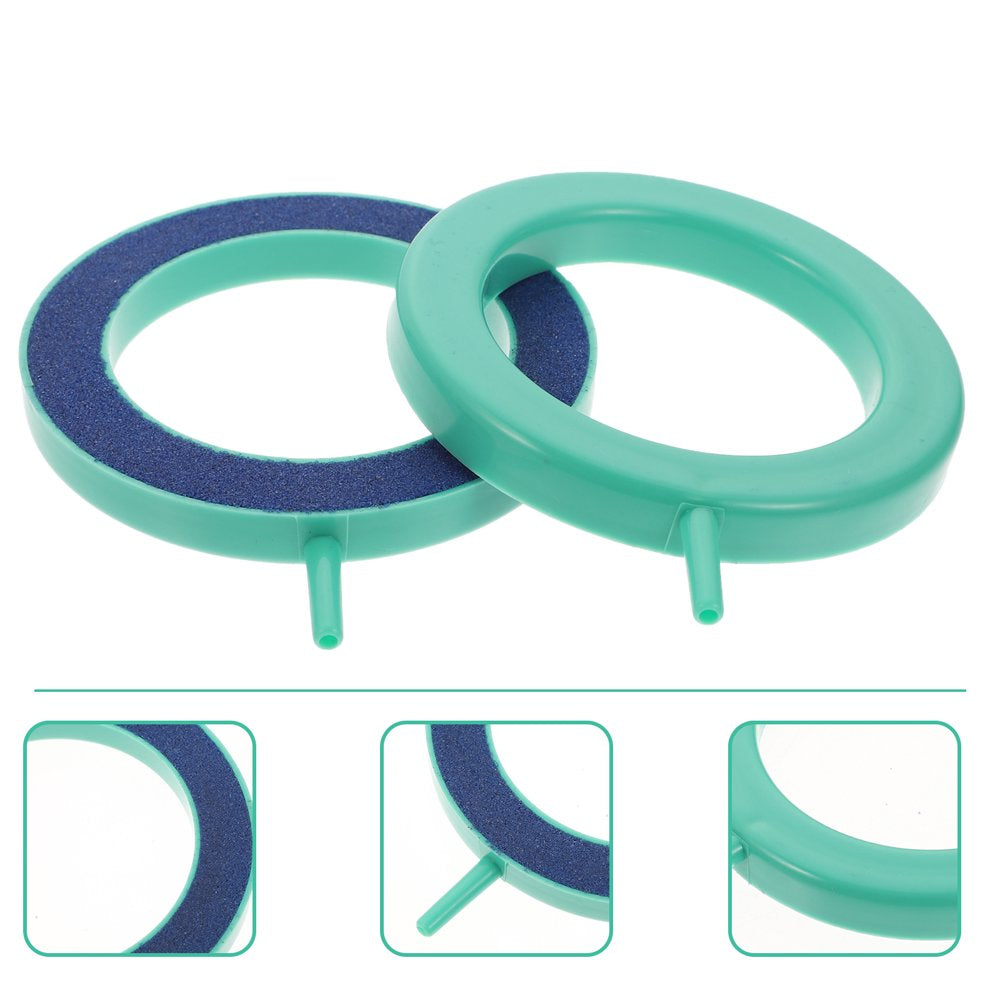 TINKSKY 2 Pcs Aquarium Air Bubbler round Bubble Diffuser Fish Tank Air Stone Bubbler Animals & Pet Supplies > Pet Supplies > Fish Supplies > Aquarium Air Stones & Diffusers TINKSKY