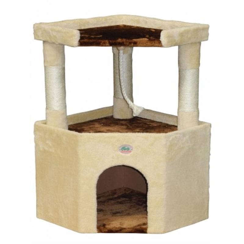 32 In. Cat Tree Condo House Furniture Animals & Pet Supplies > Pet Supplies > Cat Supplies > Cat Furniture CatLady