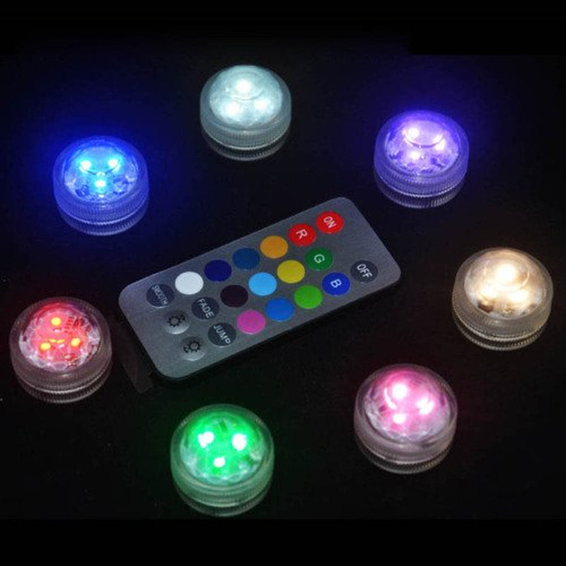 Cheers.Us Remote Control Color Change round Aquarium LED Light Submersible Fish Tank Lamp,Design Is Excellent,Shell Is Exquisite,Rotating Feel Is Smooth Animals & Pet Supplies > Pet Supplies > Fish Supplies > Aquarium Lighting Cheers.US   