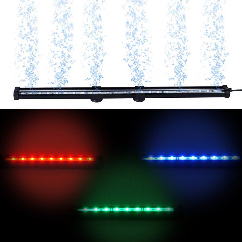 Gonex Waterproof Aquarium Colorful 5050 LED Light 24-Button Remote Control Underwater Submersible Light Bar Animals & Pet Supplies > Pet Supplies > Fish Supplies > Aquarium Lighting Gonex