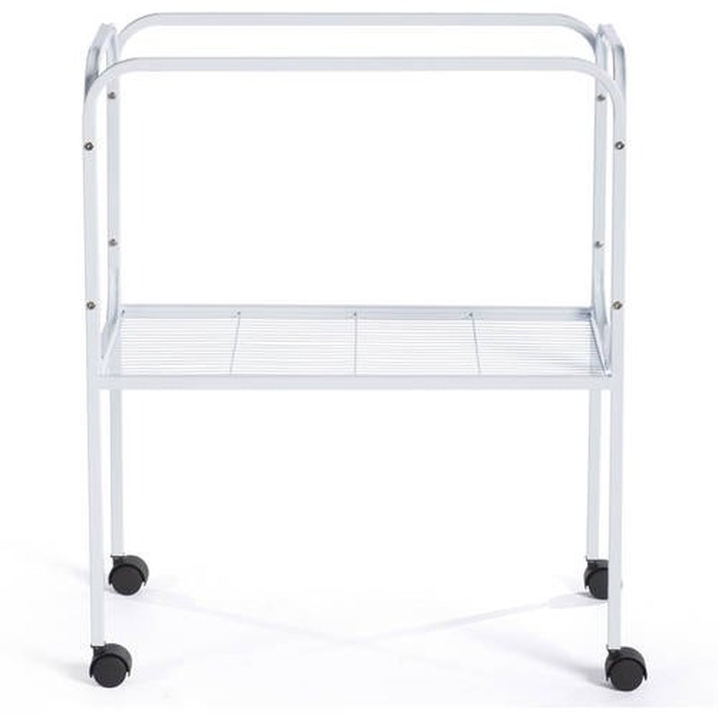 Prevue Pet Products White Bird Cage Stand for 26" X 14" Base Flight Cages Animals & Pet Supplies > Pet Supplies > Bird Supplies > Bird Cages & Stands Prevue Hendryx White