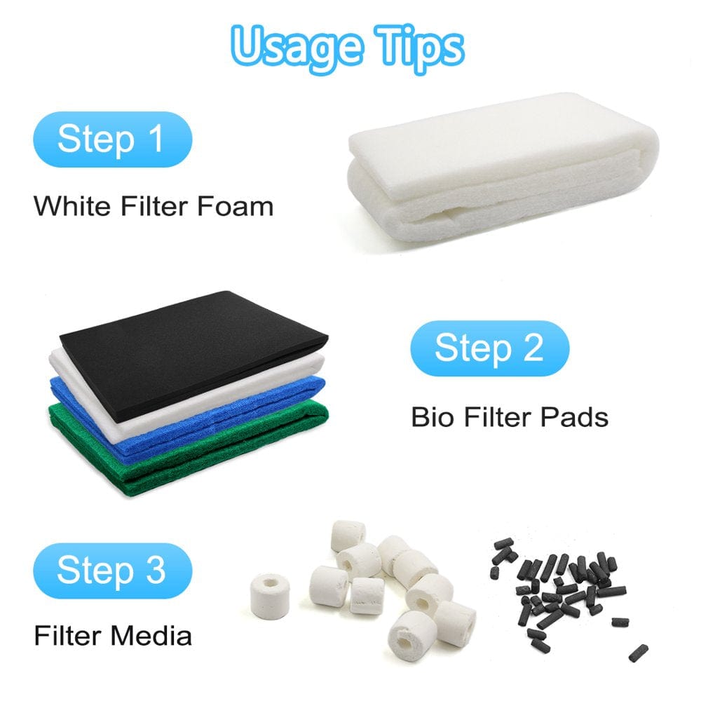 35.4" X 11.8" Mat Media Sponge Filter Replacement for Aquarium Pond Animals & Pet Supplies > Pet Supplies > Fish Supplies > Aquarium Filters Unique-Bargains