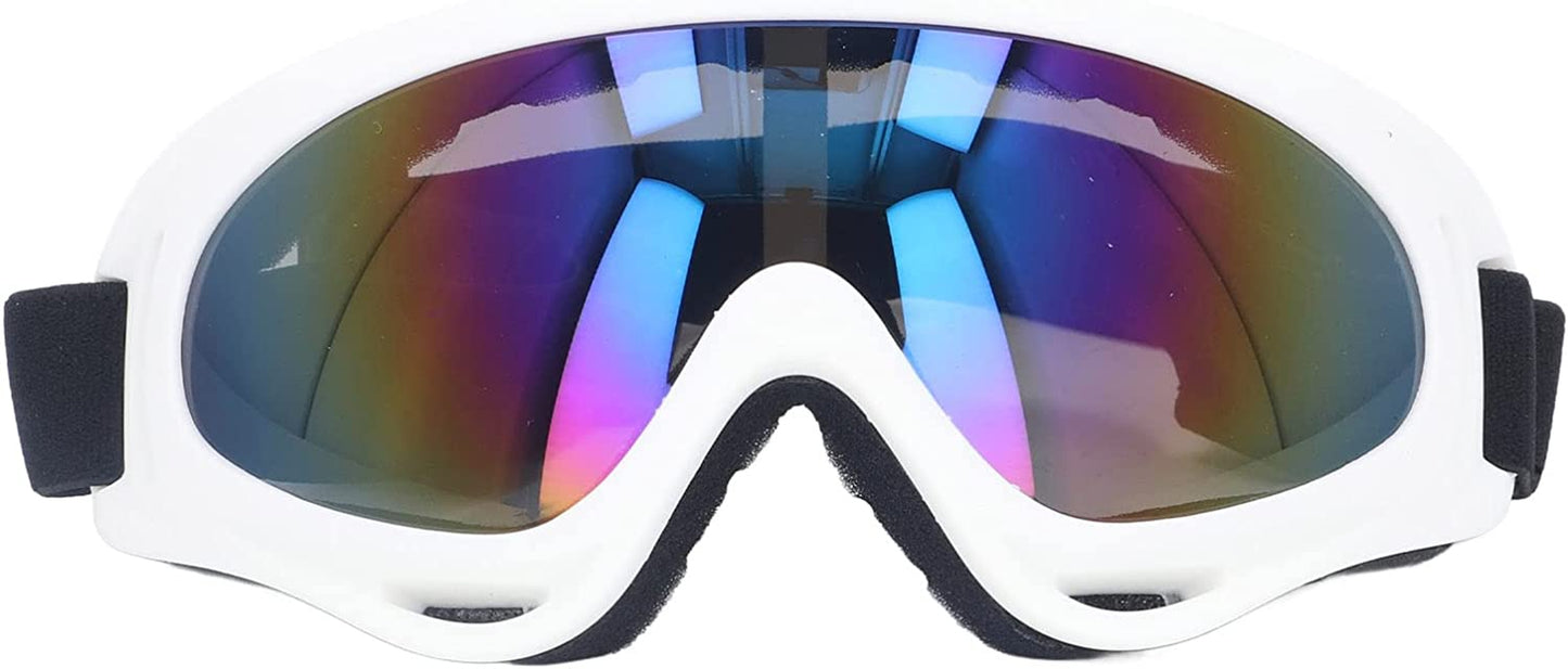 Dog Protective Sunglasses, Windproof Large Dog Goggles Tinted Lens Straps UV Protection Comfortable Frame Dog Accessories for Riding Motorcycle Hiking Animals & Pet Supplies > Pet Supplies > Dog Supplies > Dog Apparel BTIHCEUOT