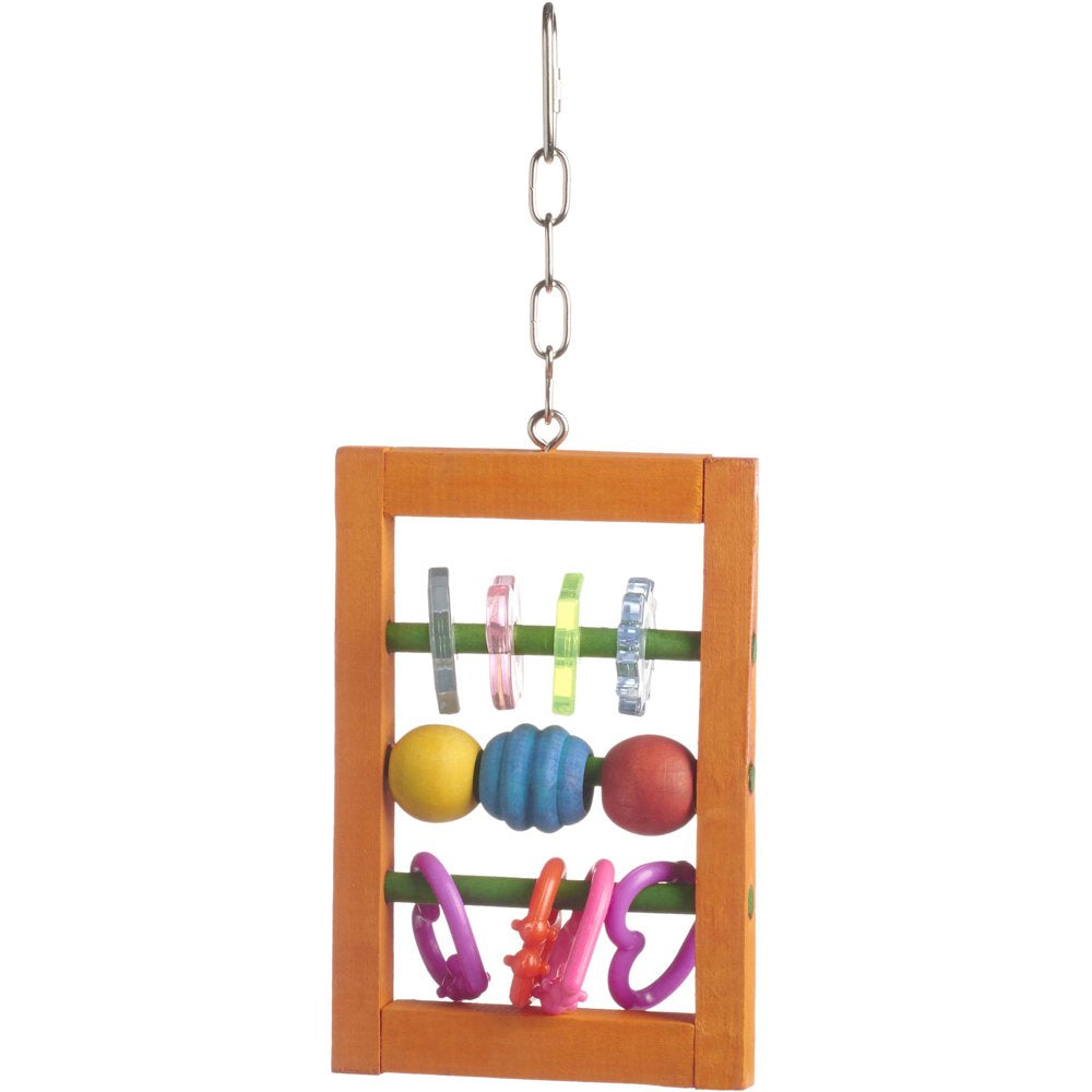 Prevue 60954 Abacus Bird Toy, Multi Color Animals & Pet Supplies > Pet Supplies > Bird Supplies > Bird Toys Prevue