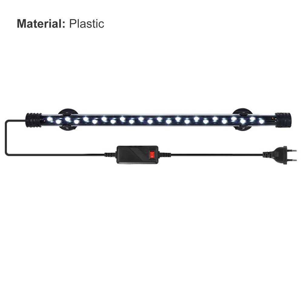 HEVIRGO Aquarium Light Fish Tank Underwater Lamp, 3 Color Light Effect LED Compact Aquariums Lighting Decoration Animals & Pet Supplies > Pet Supplies > Fish Supplies > Aquarium Lighting HEVIRGO