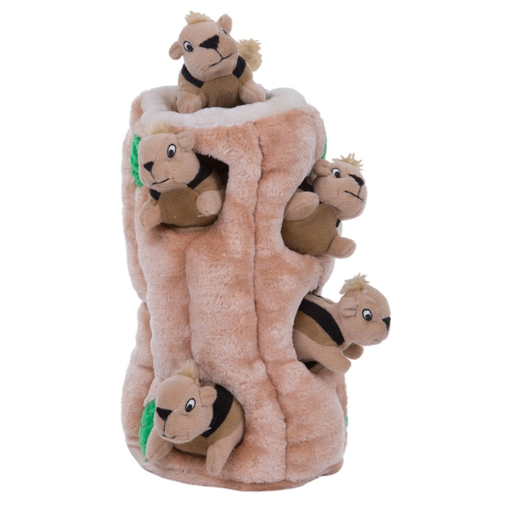 Outward Hound Hide a Squirrel Plush Dog Toy Puzzle, Brown, Large Animals & Pet Supplies > Pet Supplies > Dog Supplies > Dog Toys Outward Hound Holdings XL