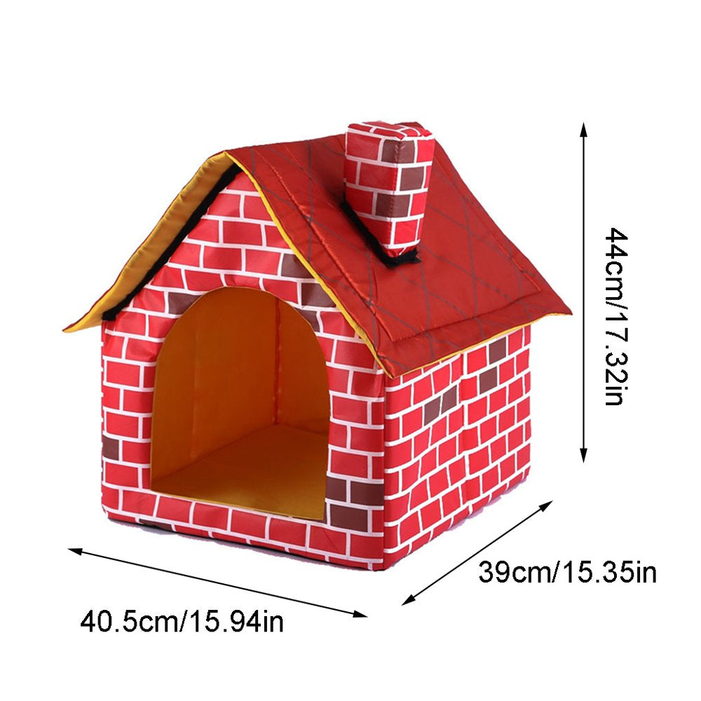 BYDOT Dog House with Removable Cushion Washable Dog Tent for Small Medium Large Dogs Animals & Pet Supplies > Pet Supplies > Dog Supplies > Dog Houses BYDOT