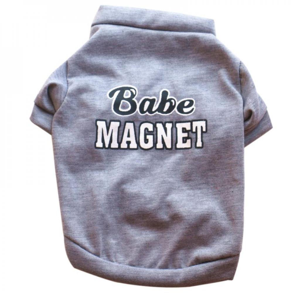 Sale Promotion!Pet Puppy Summer Vest Small Dog Cat Dogs Clothing Cotton T Shirt Apparel Clothes Dog Shirt Pet Clothing Red L Animals & Pet Supplies > Pet Supplies > Cat Supplies > Cat Apparel Popvcly S Light Gray