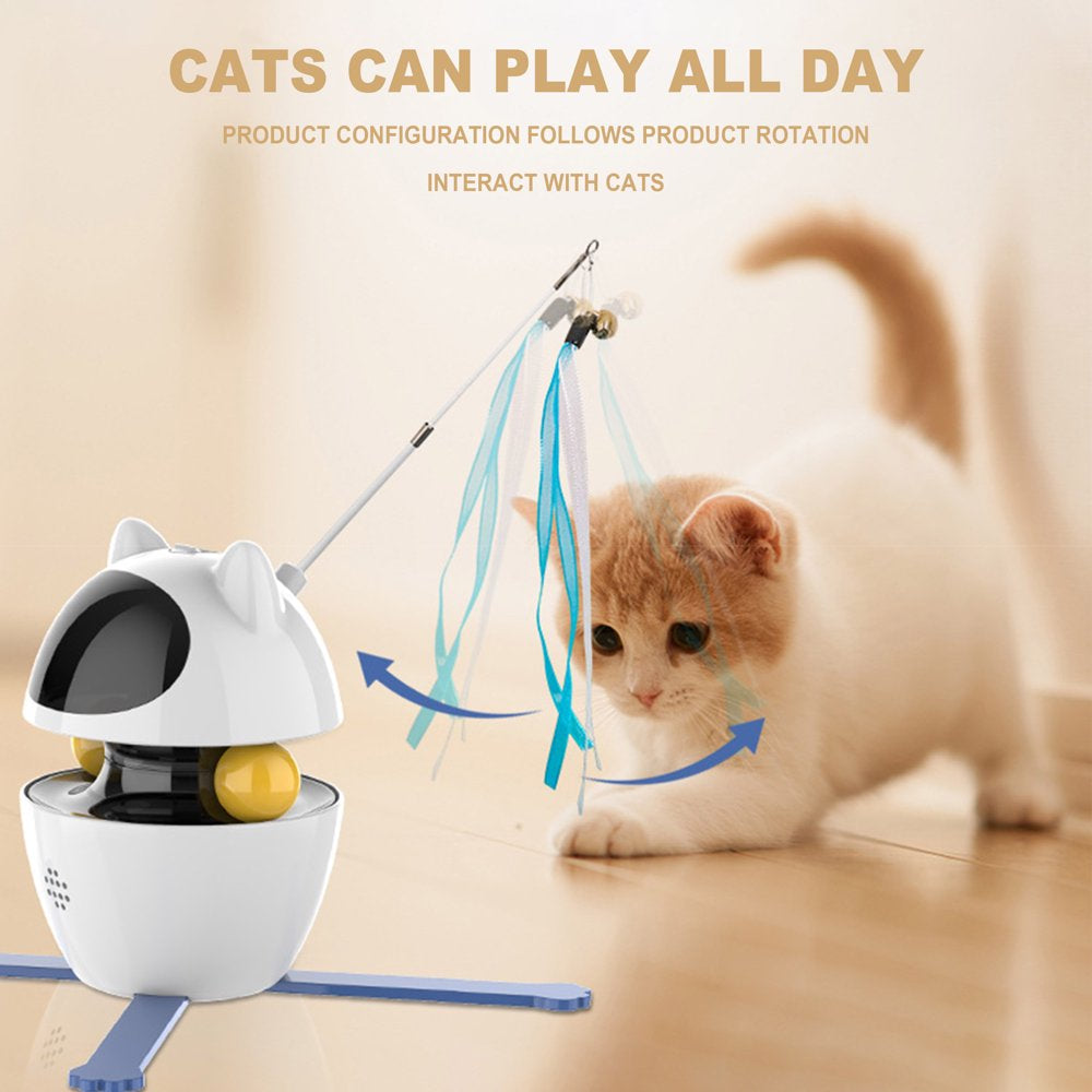 Automatic Cat Laser Toys,Interactive Toy with Laser Moves in Random Directions, Recharge Cat Exercise Toys for Indoor Cats Animals & Pet Supplies > Pet Supplies > Cat Supplies > Cat Toys Titan Globe