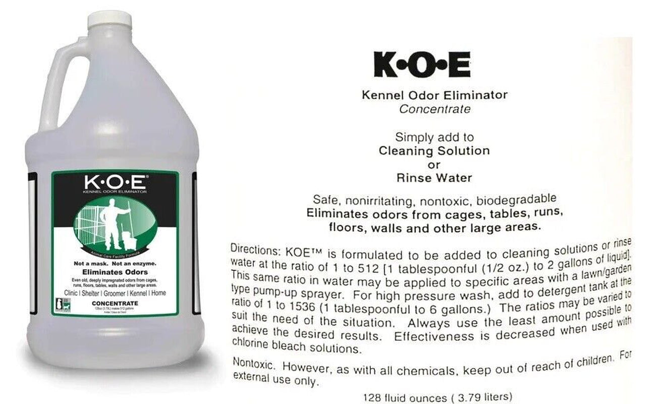Nontoxic Biodegradable Dog Kennel Odor Eliminator Dilutes 1/4 Oz to One Gallon Animals & Pet Supplies > Pet Supplies > Dog Supplies > Dog Kennels & Runs MPP