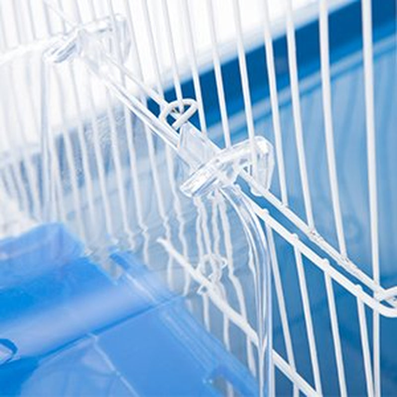 Bird Bath Box ,Bird Cage Accessory Supplies Bathing Parakeet Caged ,Bird Bathing Tub with Water Injector ,For Pet Small Birds Canary Budgies Parrot Parakeet Finch (Blue) Animals & Pet Supplies > Pet Supplies > Bird Supplies > Bird Cage Accessories JosLiki