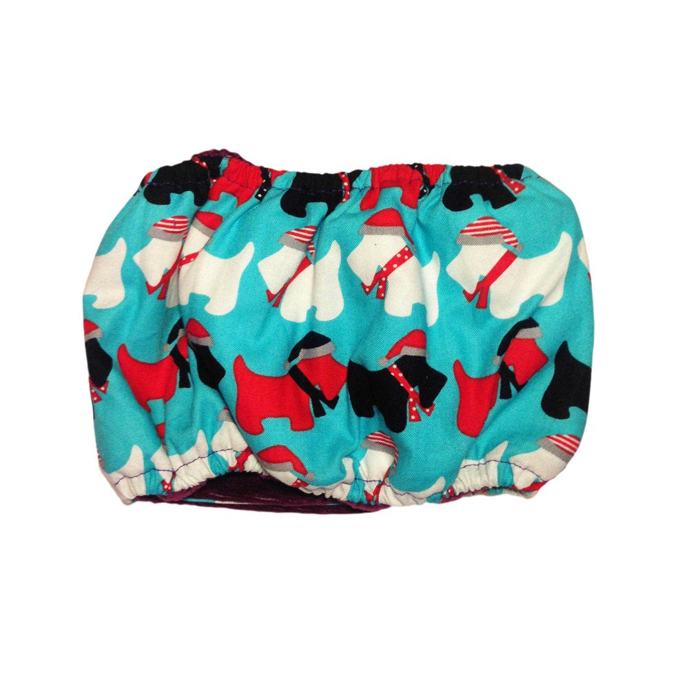 Barkertime Holiday Doggie Washable Dog Belly Band Male Wrap - Made in USA Animals & Pet Supplies > Pet Supplies > Dog Supplies > Dog Diaper Pads & Liners Barkertime   