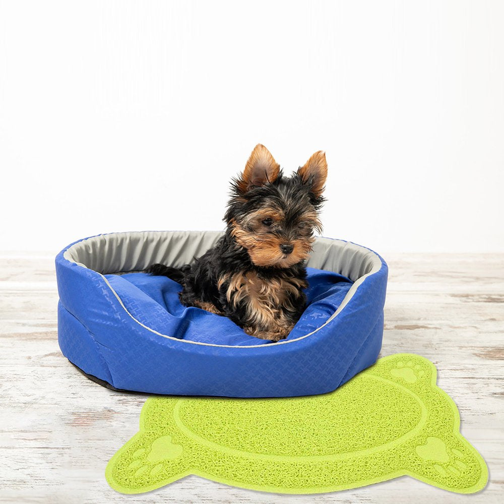 Tengma Cat Litter Mat Kitty Litter Trappings Mat for Litter Boxes Kitty Litter Mat to Trap Mess Scatter Control Washable Indoor Pet Rug and Carpet Animals & Pet Supplies > Pet Supplies > Cat Supplies > Cat Litter Box Mats Tengma