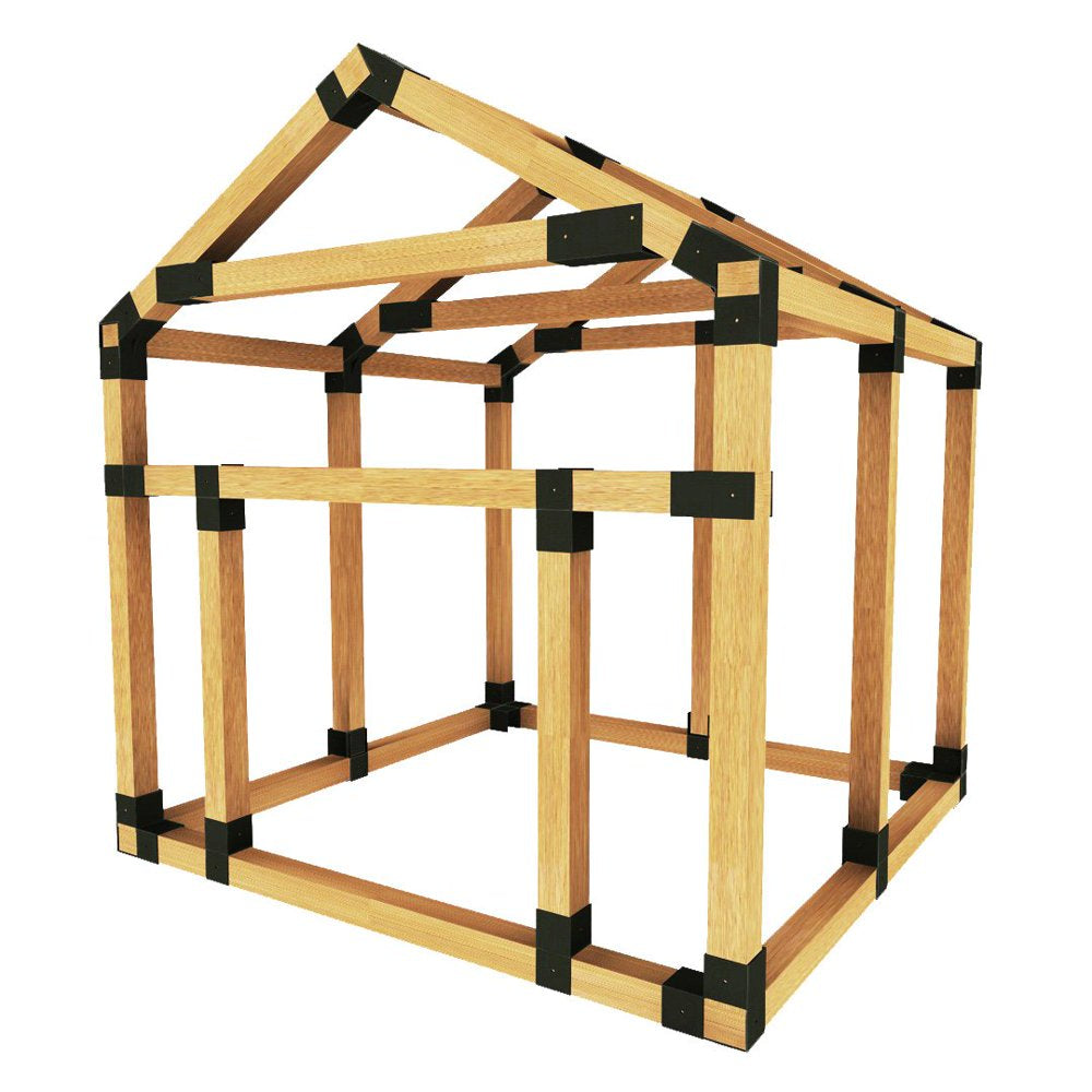 E-Z Frame 38 In. W X 38 In. D Custom DIY Doghouse Bracket Kit Animals & Pet Supplies > Pet Supplies > Dog Supplies > Dog Houses E-Z Frames Structures and Shelters