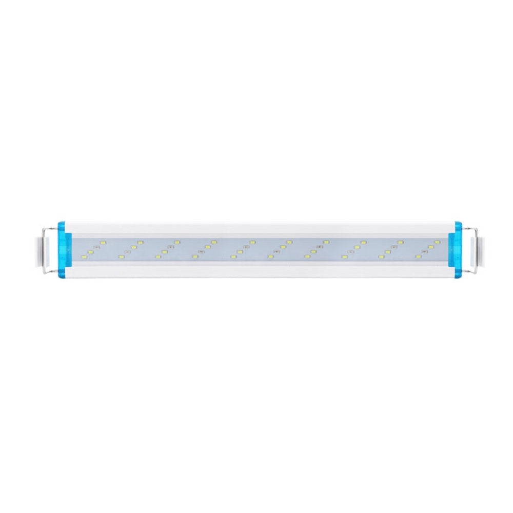 Aquarium Led Light 38Cm/14.96In Fish Tank Light 5.12In Extendable Brackets White Blue Leds for Freshwater Planted Tanks Animals & Pet Supplies > Pet Supplies > Fish Supplies > Aquarium Lighting H34082US-L13HH Us Plug Xl White