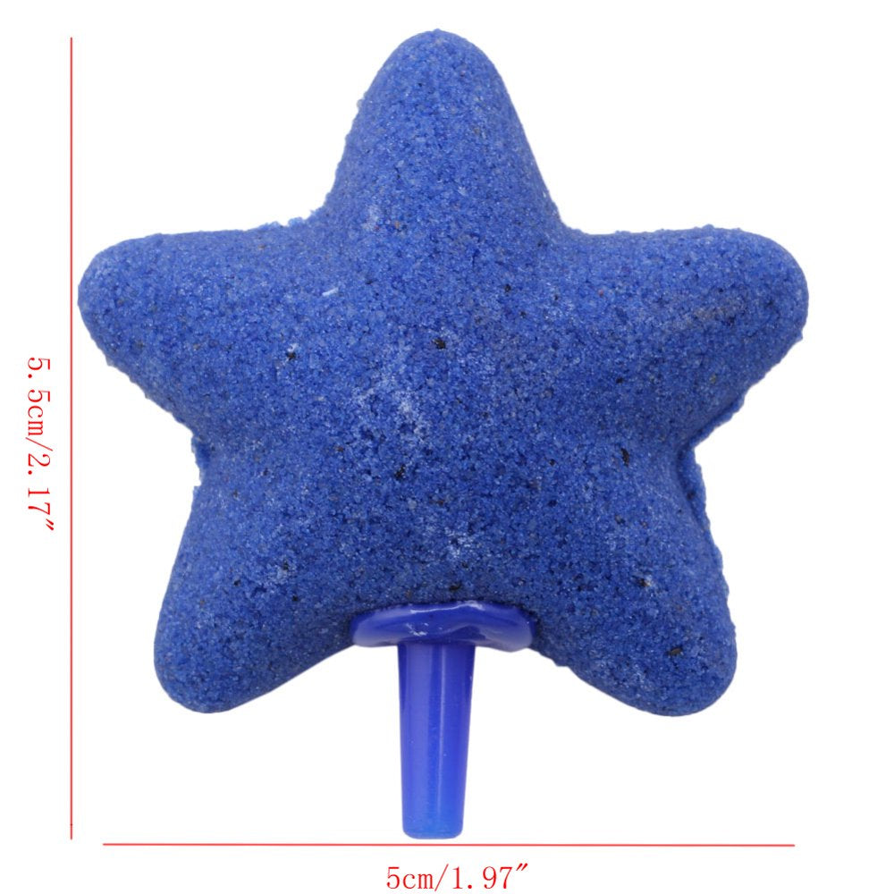 Air Stone Star Shape Diffuser for Aquarium Fish for Tank Pond Hydroponics Pump Animals & Pet Supplies > Pet Supplies > Fish Supplies > Aquarium Air Stones & Diffusers TENSUNCH
