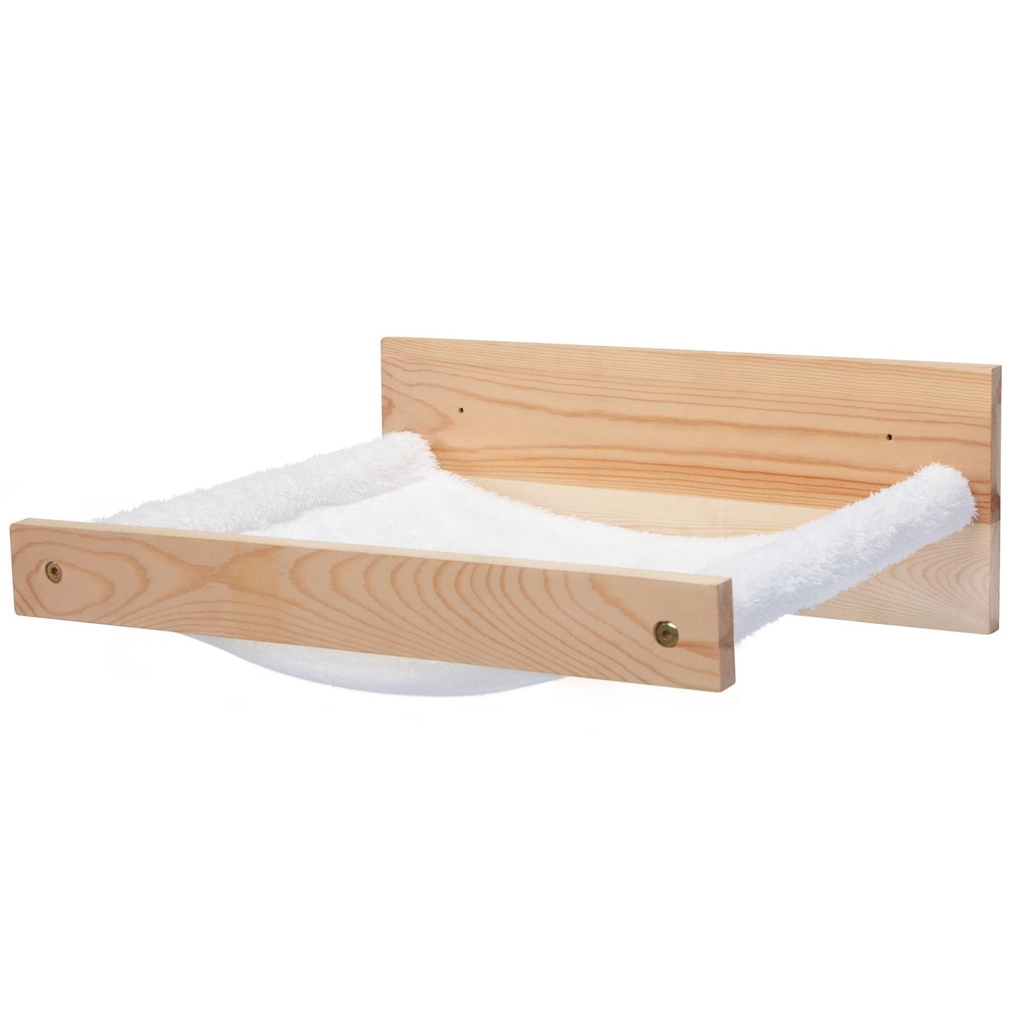 SHICHENG Cat Hammock Wall Mounted Cats Shelf - Modern Beds and Perches - Premium Kitty Furniture for Sleeping, Playing, Climbing, and Lounging - Holds up to 40 Lbs,White Animals & Pet Supplies > Pet Supplies > Cat Supplies > Cat Furniture SHICHENG