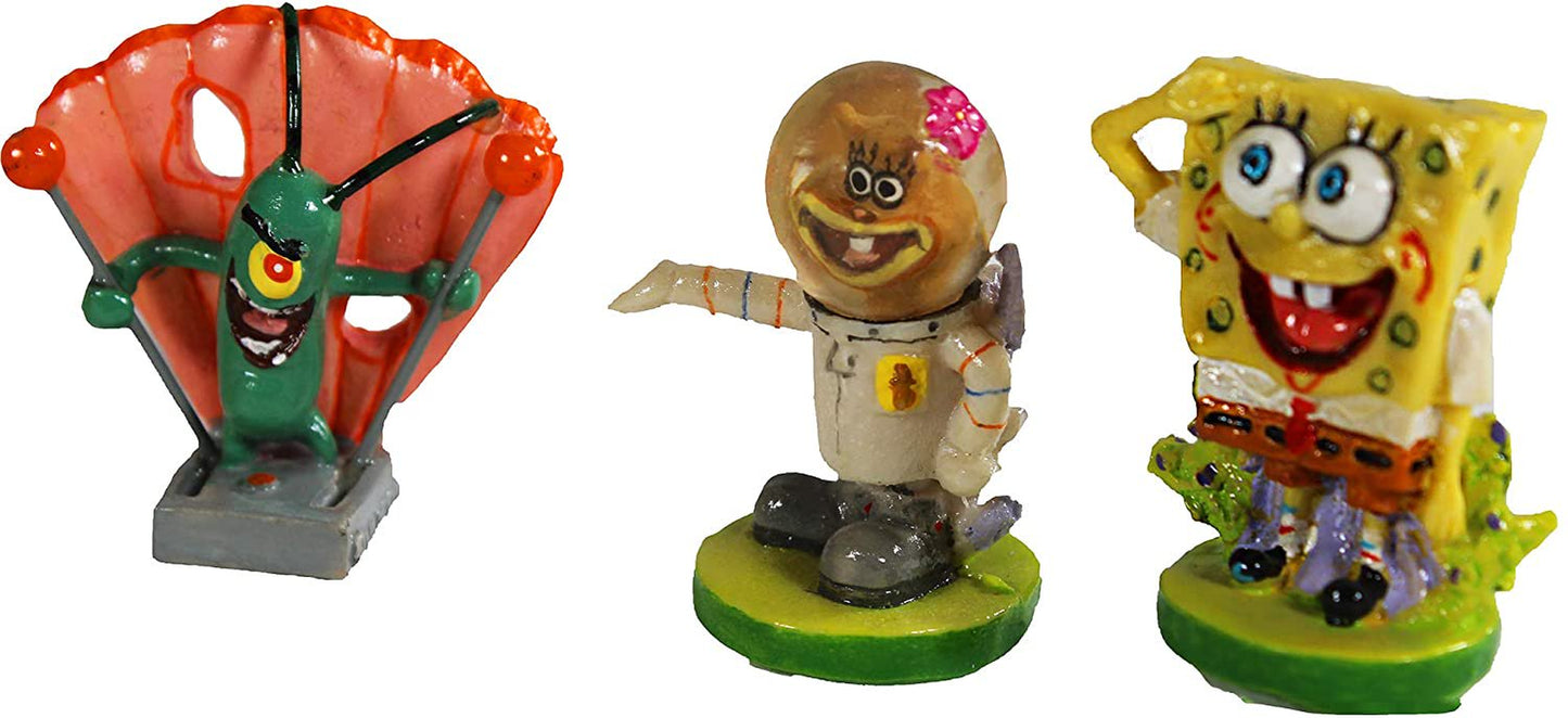 Penn-Plax Officially Licensed Spongebob 6 Piece Mini Aquarium Ornament Animals & Pet Supplies > Pet Supplies > Fish Supplies > Aquarium Decor Penn-Plax