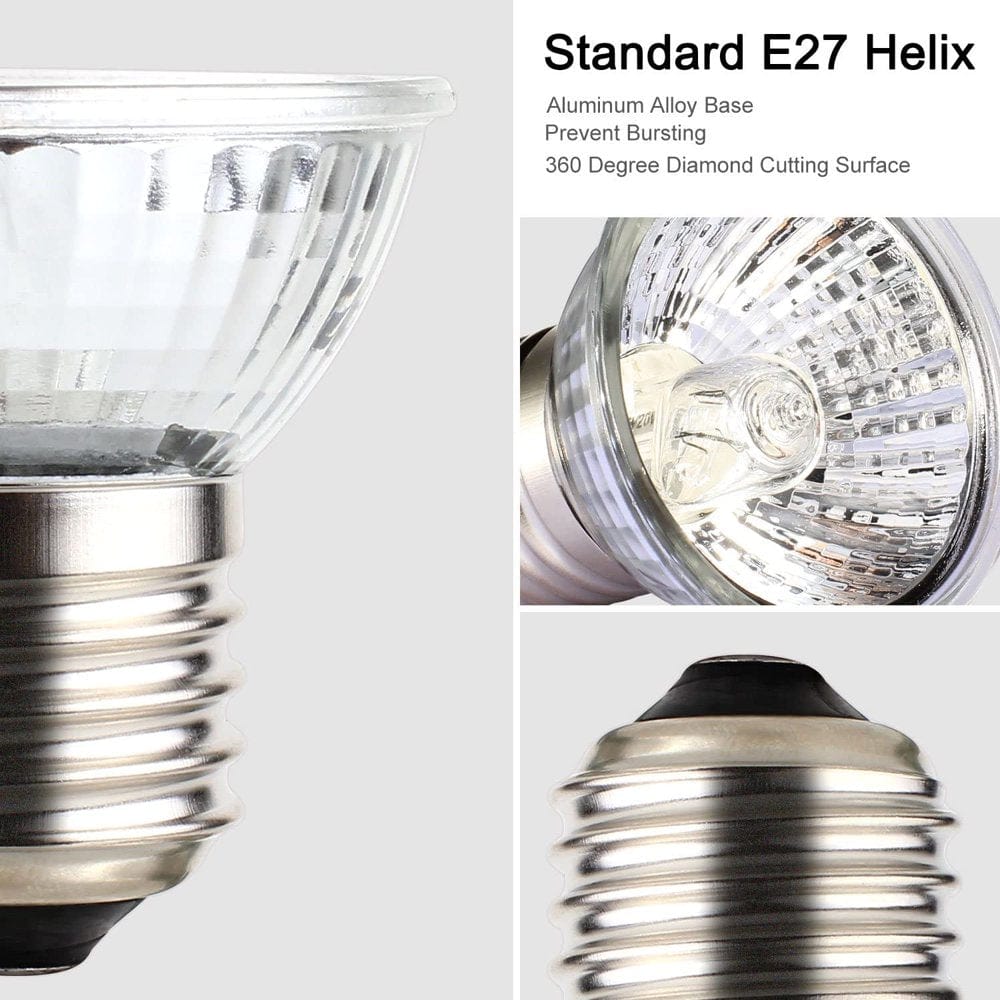 3PCS Reptile Light Bulb,75W UVA + UVB Full Spectrum Sun Lamp Sunbathe Heat Lamp/Bulb/Light for Lizard Reptiles and Amphibians Animals & Pet Supplies > Pet Supplies > Reptile & Amphibian Supplies > Reptile & Amphibian Habitat Heating & Lighting Voltenick