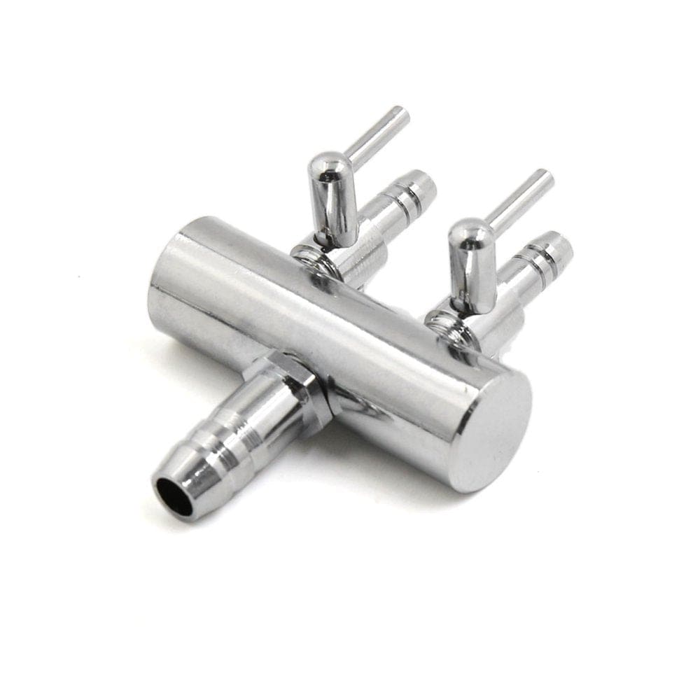 3Pcs Stainless Steel Aquarium Fish Tank 2 Ways Air Flow Lever Control Valve Animals & Pet Supplies > Pet Supplies > Fish Supplies > Aquarium & Pond Tubing Unique Bargains