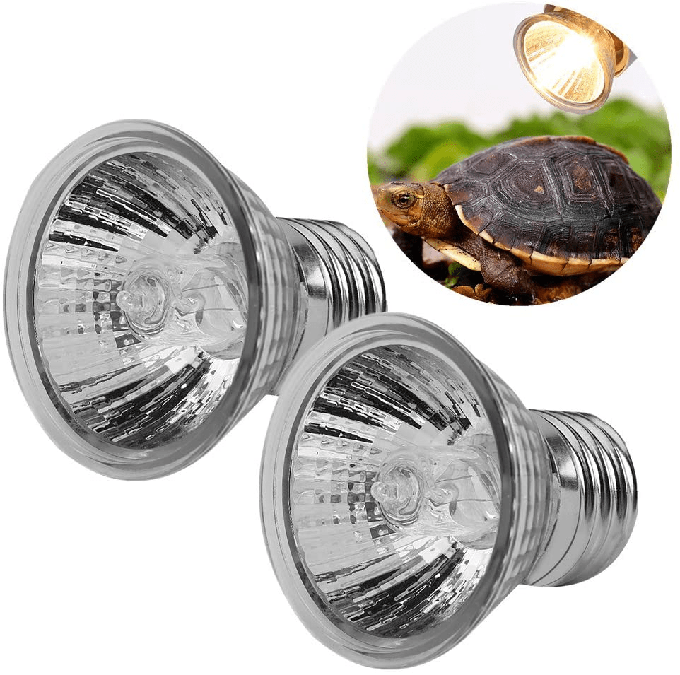 4 Pack UVA Heat Lamp Bulbs, Habitat Lamp Reptile Heat Lamp Bulb for Amphibians (2 Pcs 50W+ 1 Pcs 75W+1Pcs 25W) Animals & Pet Supplies > Pet Supplies > Reptile & Amphibian Supplies > Reptile & Amphibian Habitats ipetee