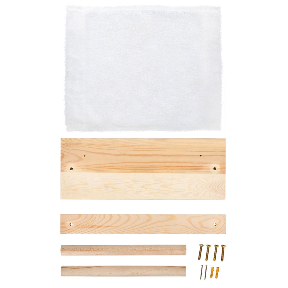 Cat Hammock Wall Mounted Cat Shelf, Modern Cat Bed & Furniture for Large Cats or Kitty Animals & Pet Supplies > Pet Supplies > Cat Supplies > Cat Beds Hommoo