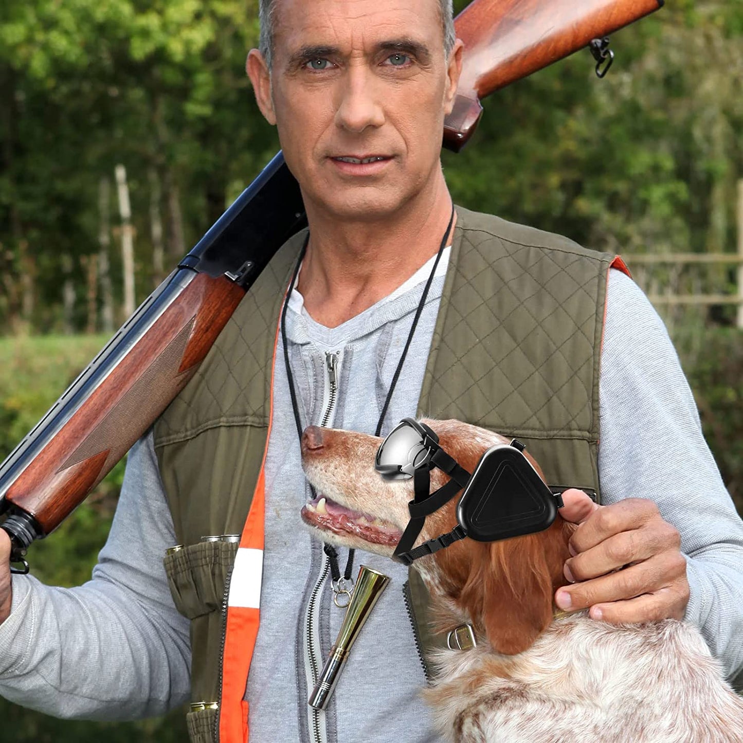 Hearing Protection for Dogs with Dog Sunglasses Dog Goggles, Dog Accessories Noise Cancelling Ear Muffs for Dogs Dog Glasses for Wind Protection Dust Protection Fog Protection Pet Accessories Animals & Pet Supplies > Pet Supplies > Dog Supplies > Dog Apparel Amylove