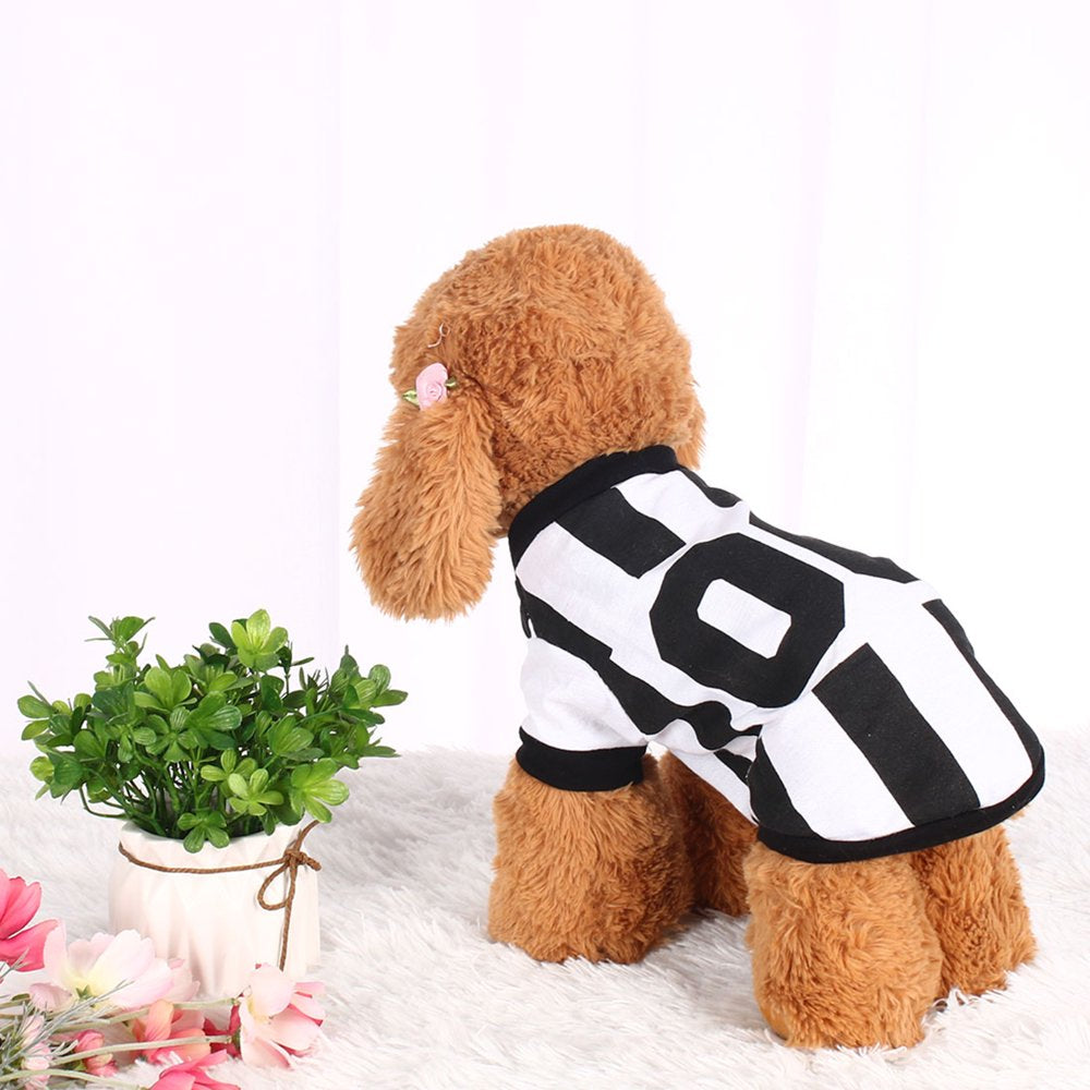 Pet T Shirt Summer Dog Puppy Small Pet Cat Apparel Clothes Vest Costume Outfits, White, XS Animals & Pet Supplies > Pet Supplies > Dog Supplies > Dog Apparel Unique Bargains M White