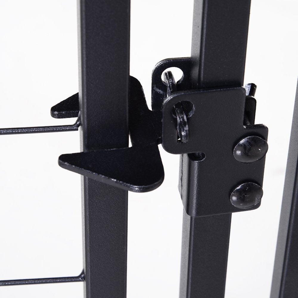 Pawhut Lockable Dog House Kennel with Water-Resistant Roof for Small and Medium Sized Pets, 4.7' X 4.7' X 5' Animals & Pet Supplies > Pet Supplies > Dog Supplies > Dog Kennels & Runs Aosom LLC