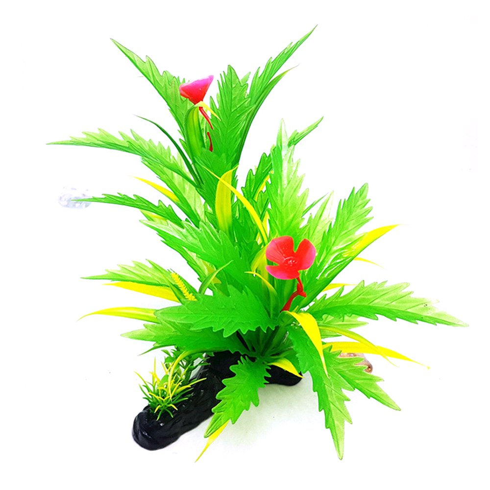 Leaveforme Aquarium Artificial Water Grass Plants Fish Tank Landscaping Ornament Decor Animals & Pet Supplies > Pet Supplies > Fish Supplies > Aquarium Decor leaveforme E