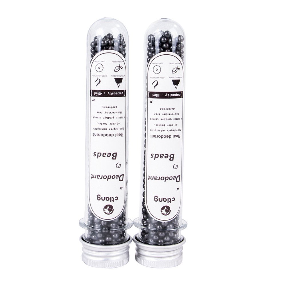 Pet Bed or Mat Cat Litter Deodorant Beads Activated Charcoal Absorbs Tight Odor Cat Stink Bead Animals & Pet Supplies > Pet Supplies > Cat Supplies > Cat Litter WOCLEILI One Size B