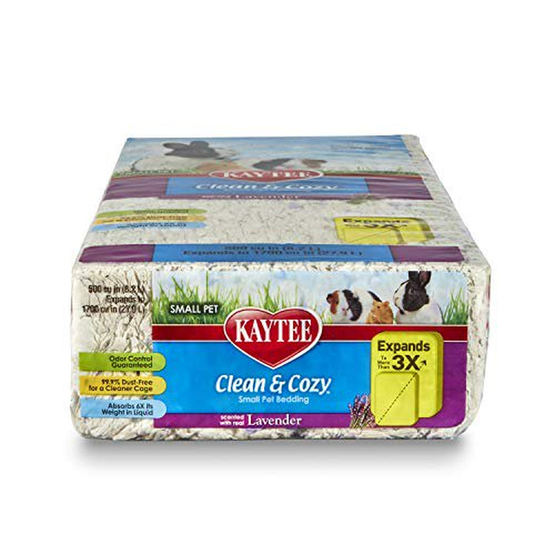 Kaytee Clean & Cozy Lavender Small Animal Pet Bedding 24.6 Liters Animals & Pet Supplies > Pet Supplies > Small Animal Supplies > Small Animal Bedding Kaytee