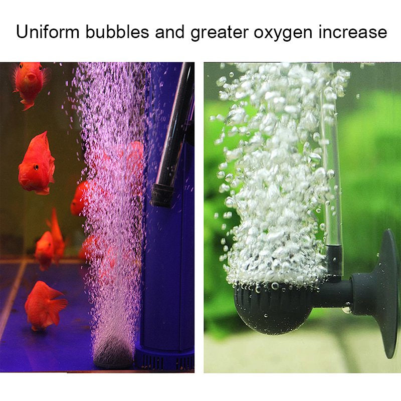 Aquarium Tank Air Pump Adjustable Air Stone Bubble O2 Air Diffuser Animals & Pet Supplies > Pet Supplies > Fish Supplies > Aquarium Air Stones & Diffusers kaleli