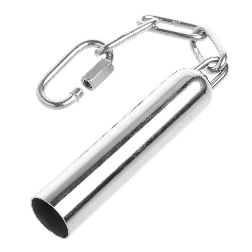 Stainless Steel Bell Toy Bird Cage Hanging Bite Toy for Medium Large Parrots Cockatiels Conures African Greys Animals & Pet Supplies > Pet Supplies > Bird Supplies > Bird Toys BYDEZCON S