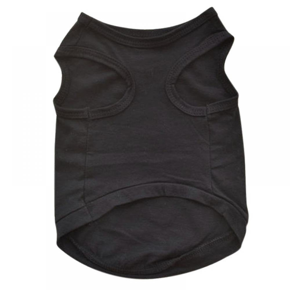 Dog Shirt Puppy Clothes: Cotton Puppy Vest T-Shirts Cat Top Tee Breathable Stretchy Dogs Clothe Accessories Puppy Pet Cute Spring Summer Apparel for Chihuahua Yorkie Animals & Pet Supplies > Pet Supplies > Dog Supplies > Dog Apparel Maynos