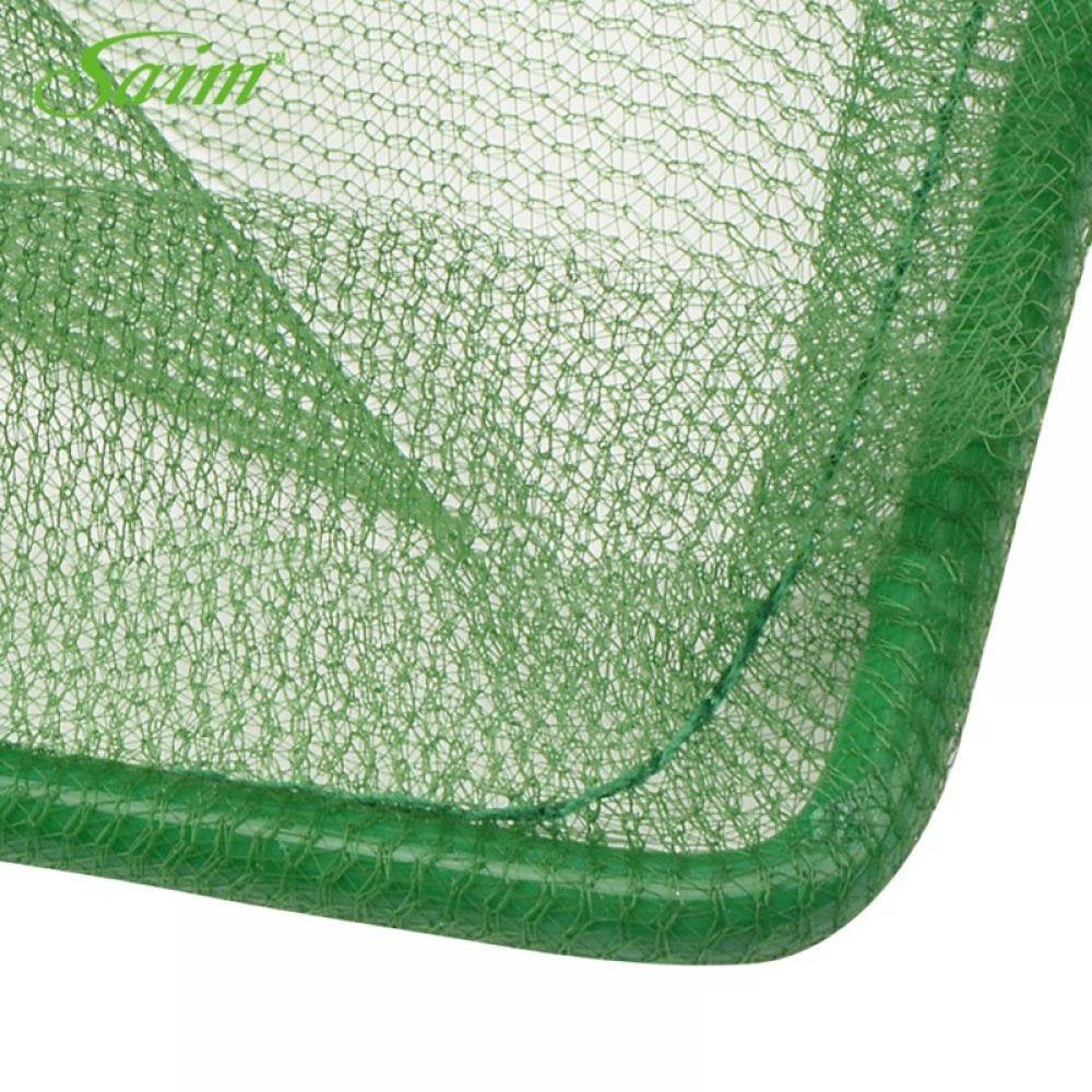 Aquarium Rugged Square Fish Net Small Nylon Fishing Nets with Plastic Handle for Fish Tank Animals & Pet Supplies > Pet Supplies > Fish Supplies > Aquarium Fish Nets Naturalour