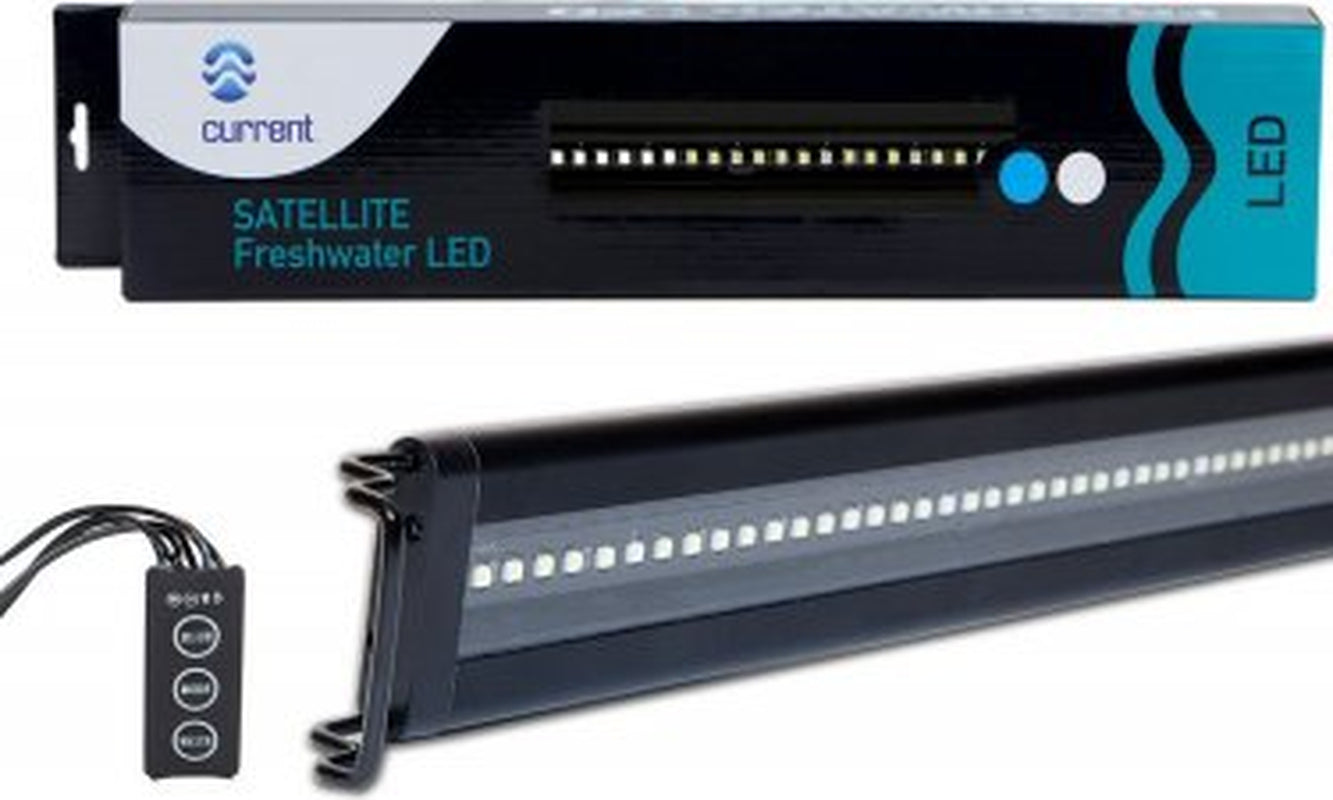 Current USA Satellite Freshwater Aquarium LED Light, 48"-60" Animals & Pet Supplies > Pet Supplies > Fish Supplies > Aquarium Lighting CURRENT USA, INC.