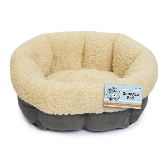 Snuggle Cat Bed Gray - Animals & Pet Supplies > Pet Supplies > Cat Supplies > Cat Beds PetPalace   