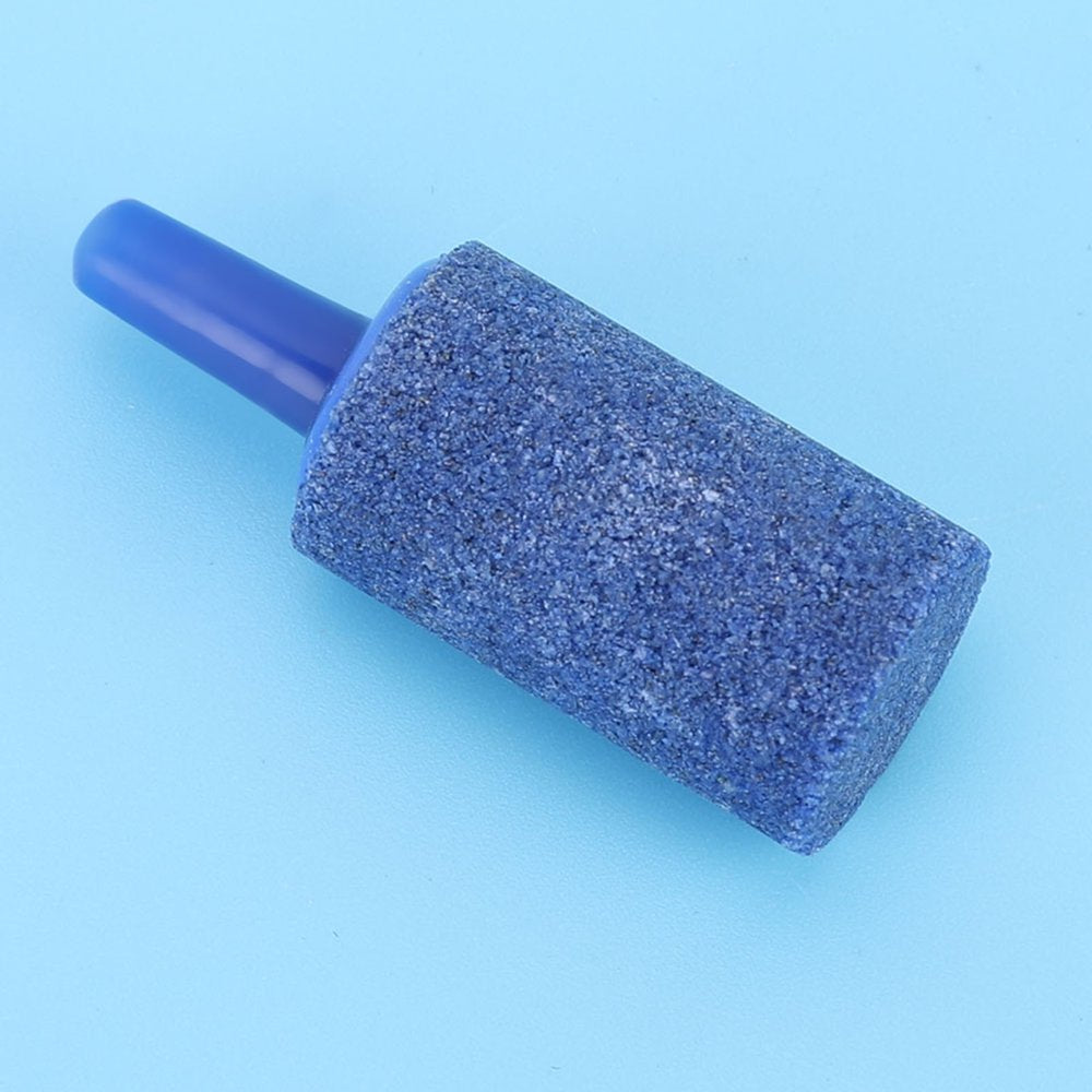 Brrnoo 20PCS Blue Sandstone Cylinder Shape Aquarium Aeration Bubble Stone Set Air Stone Kit Fish Tank Oxygen Pump Bubble Stones Airstones Diffuser Animals & Pet Supplies > Pet Supplies > Fish Supplies > Aquarium Air Stones & Diffusers Brrnoo