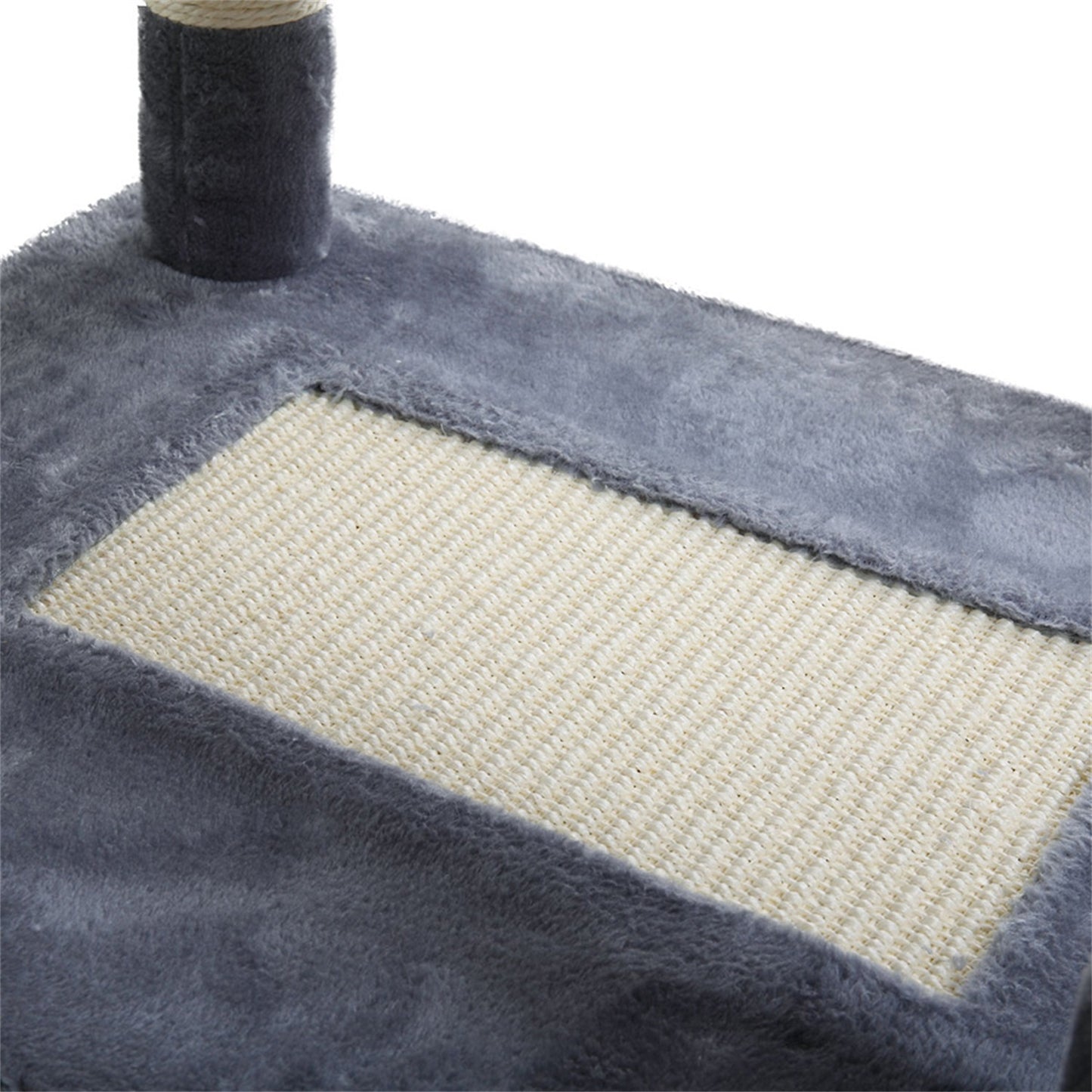 Pefilos Cat Tower for Indoor Cats, Pet Furniture for Cats and Kittens ,Cat Tree for Big Cats, 58.3-Inch Cat Condo,Gray Animals & Pet Supplies > Pet Supplies > Cat Supplies > Cat Furniture Pefilos