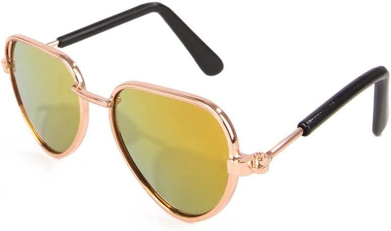 Fashion Pet Sunglasses Lovely Lenses Sunglasses for Pet Cat Dog Supplies Funny Photo Props Pet Accessories Eye Wear Decoration(A) Animals & Pet Supplies > Pet Supplies > Dog Supplies > Dog Apparel generic F