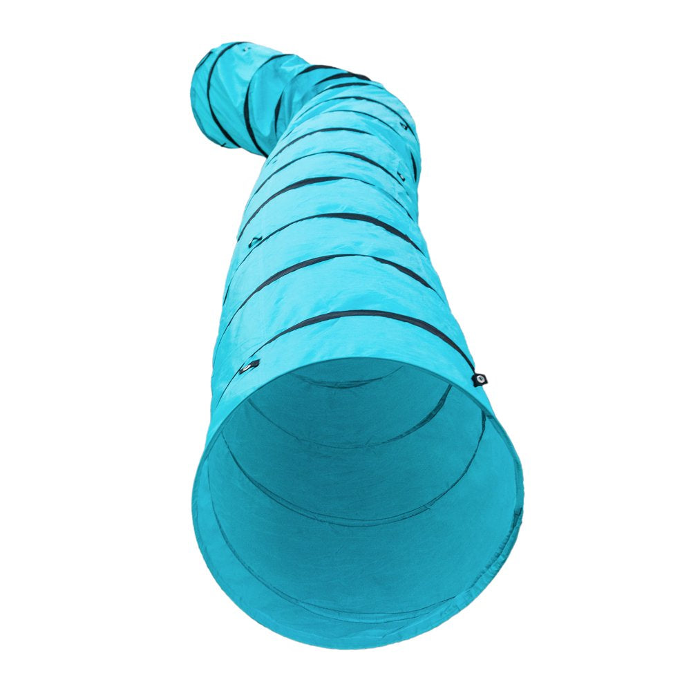 LYUMO 18' Agility Training Tunnel Pet Dog Play Outdoor Obedience Exercise Equipment Blue , Outdoor Pet Tunnel , Pet Training Tunnel Animals & Pet Supplies > Pet Supplies > Dog Supplies > Dog Treadmills LYUMO